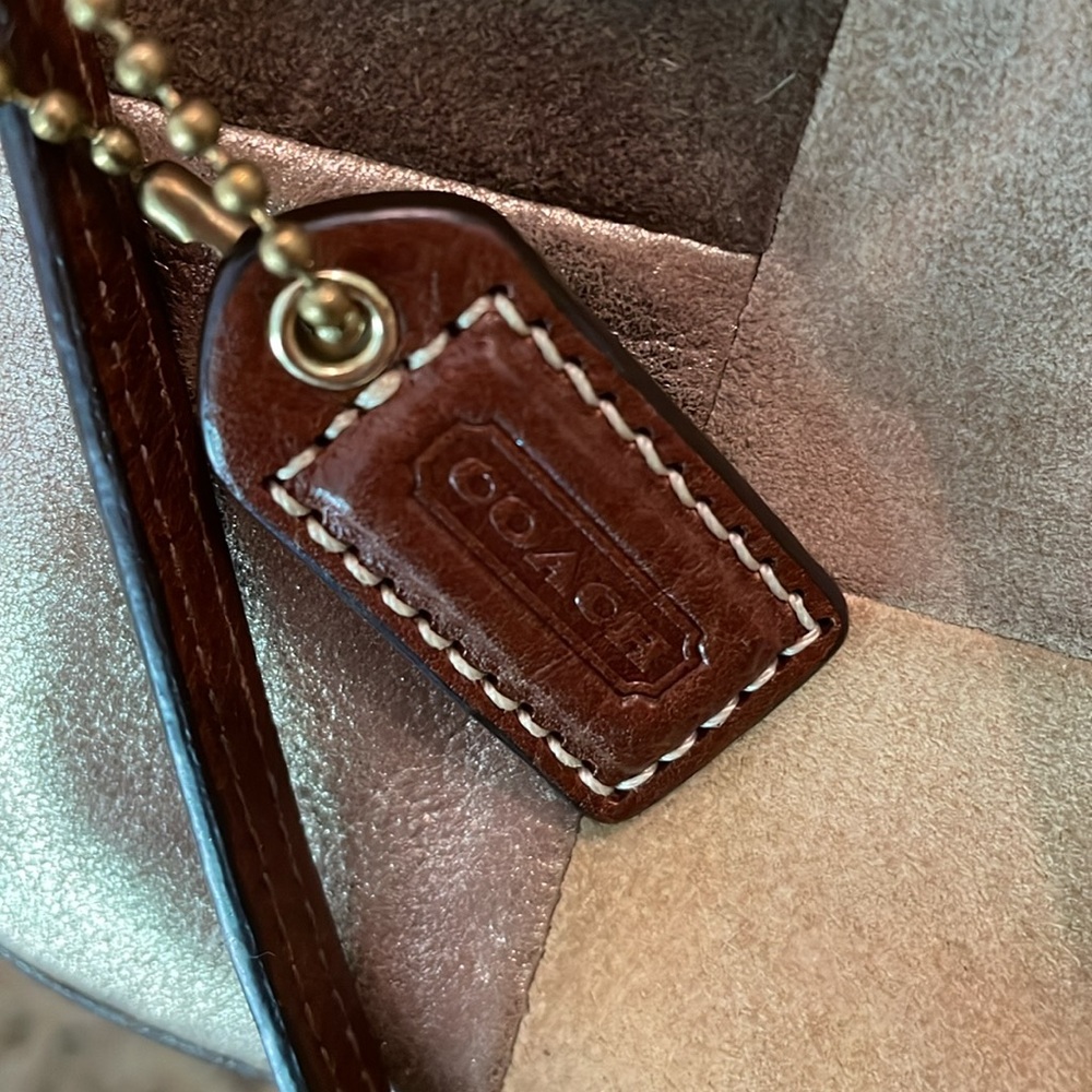 Coach Patchwork Leather Wristlet - image 7
